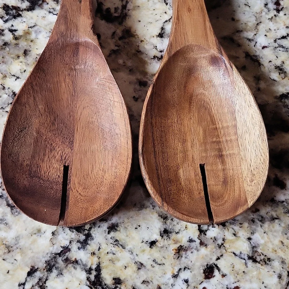 Wood Serving Spoon Pumpkin Set Bundle